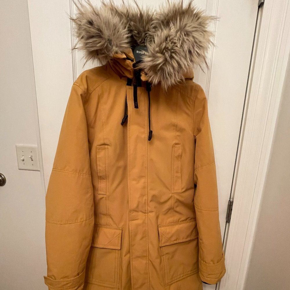 Aritzia tna bancroft parka M golden
